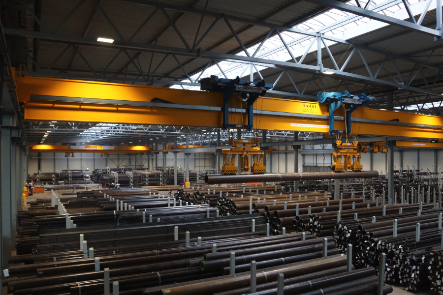 Automatisierung von Krananlagen